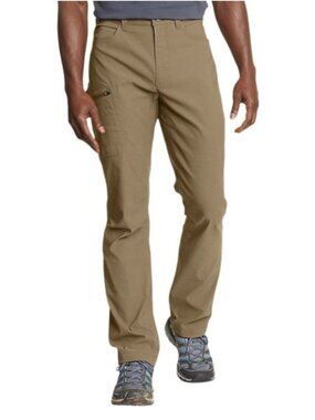 Eddie Bauer Rainier‎ Pants Men’s Size 40x30 Saddle Khaki Hiking
